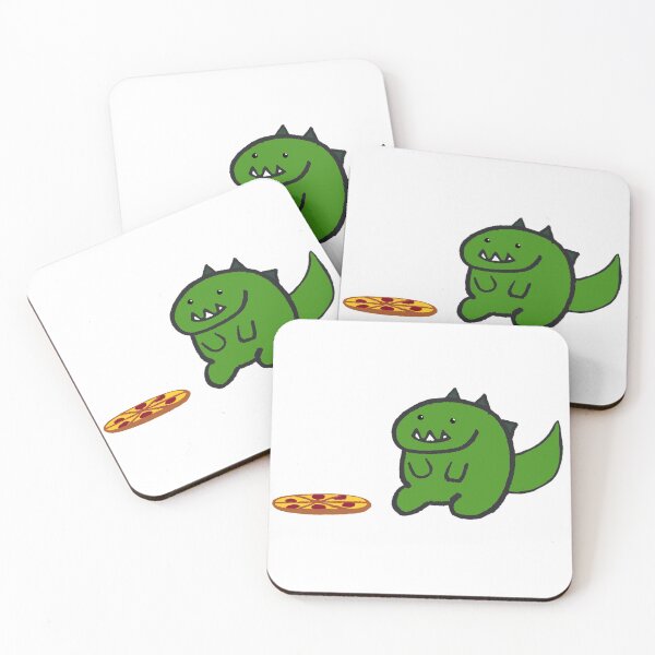 Item preview, Dino and Pizza designed and sold by spamrice.