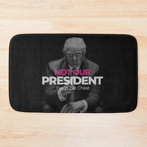 Aperçu de l'œuvre trump menteur. Pas notre président créée et vendue par Custom Designs and Apparel.