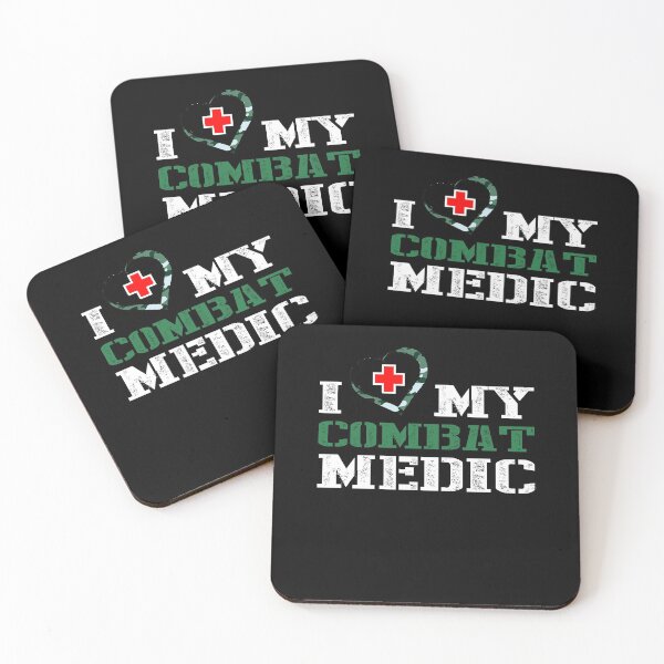 Item preview, Army I Love My Combat Medic Camo Design, Perfect Camouflage Medical Symbol Heartbeat Military Gifts designed and sold by PrintOfi.
