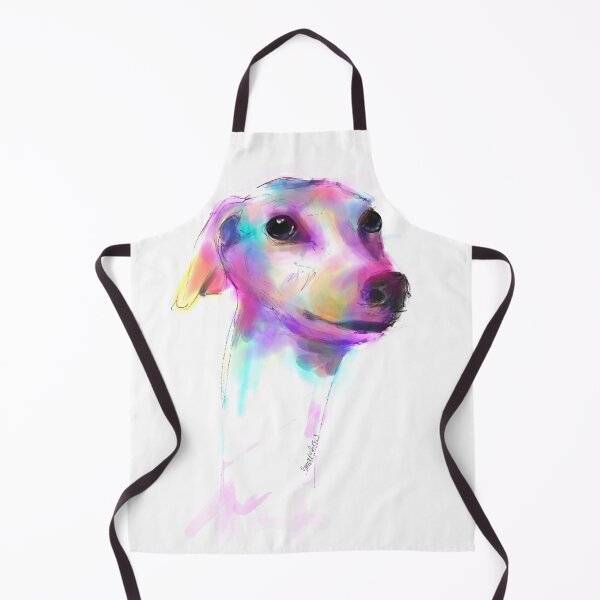 Item preview, The Whippet, Portrait of the cutest dog breed designed and sold by Smurfypixels.