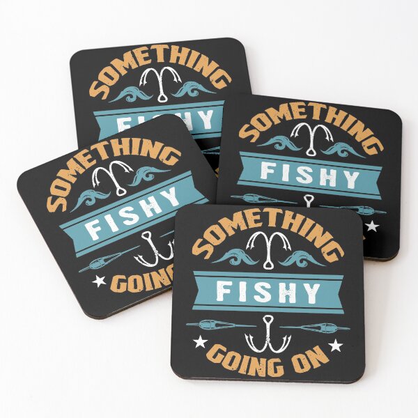Item preview, Something Fishy Going On - Funny Fisherman Fisher Design designed and sold by designsnmore.