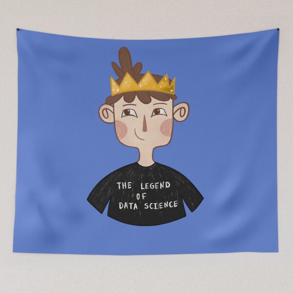 Item preview, The legend of data science designed and sold by KrollQueen.