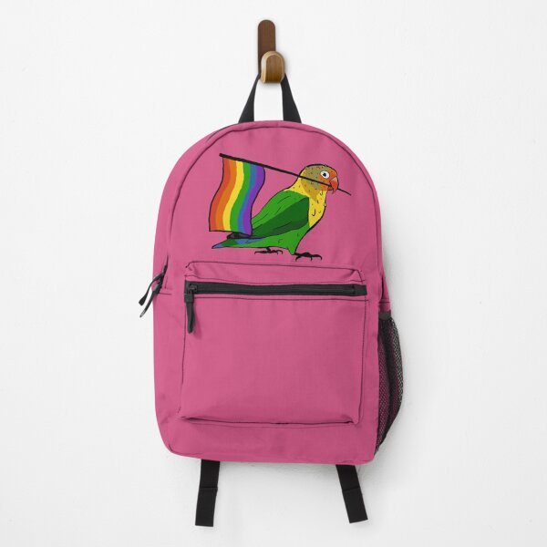 Item preview, Pride parrots - lgbtq+ lovebird designed and sold by RossMakesArt.