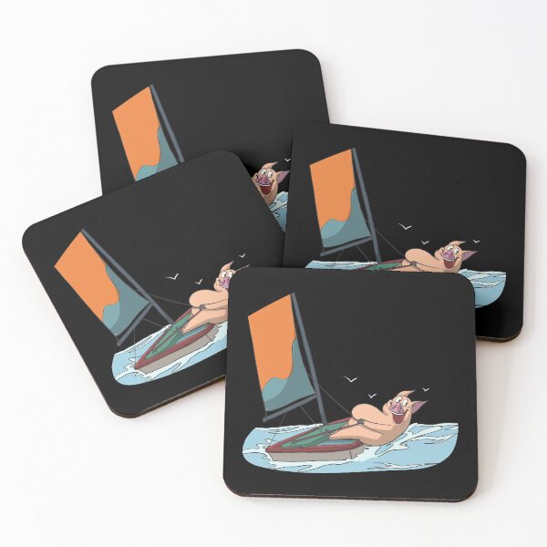 Item preview, One man sailing sailboat designed and sold by Monkey Ful.