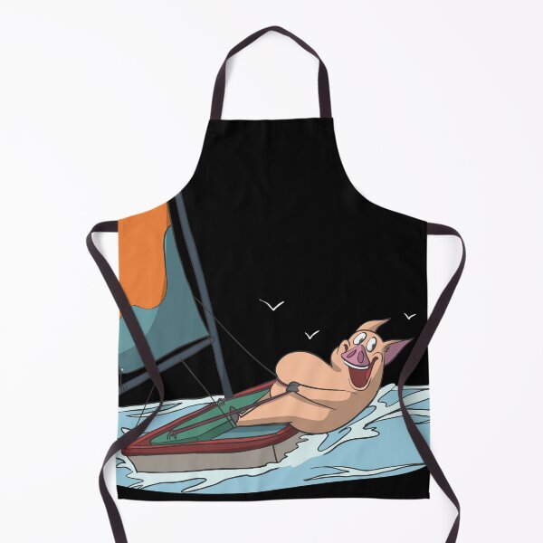 Item preview, One man sailing sailboat designed and sold by Monkey Ful.