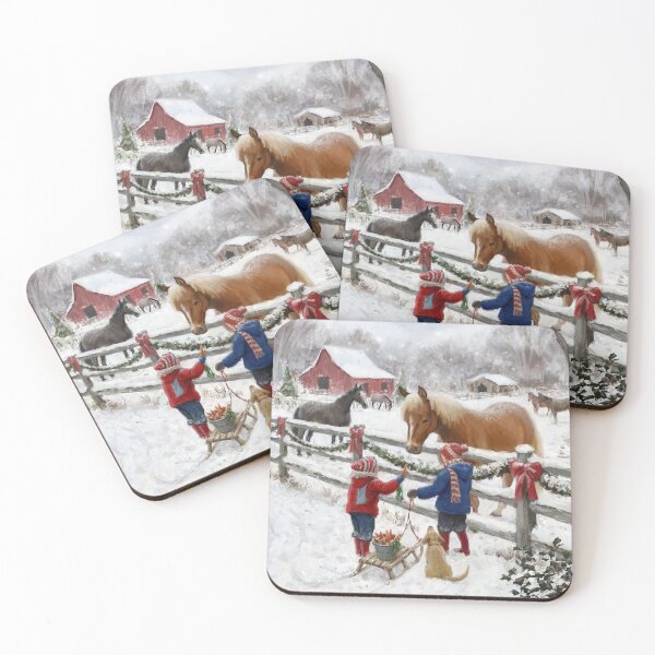 Item preview, Horses in the snow designed and sold by Daniel Rodgers.
