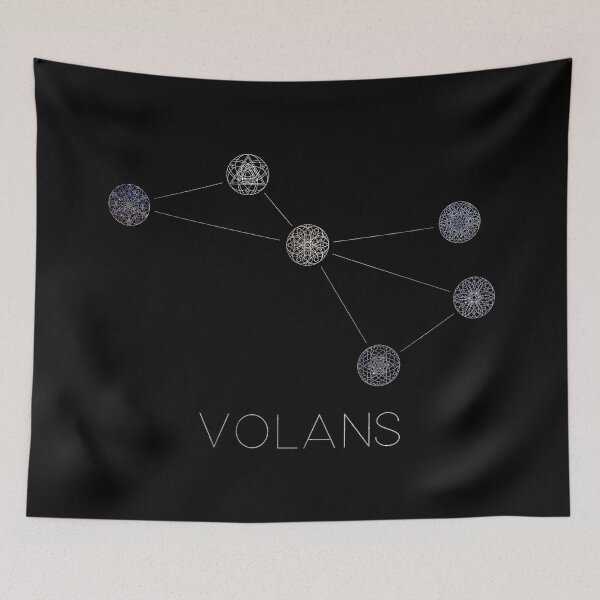 Item preview, Volans Constellation Mandalas designed and sold by MetaPhyStore.