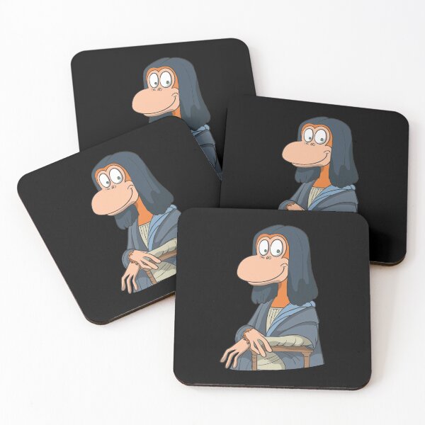 Item preview, Monkey Lisa Portrait designed and sold by Monkey Ful.