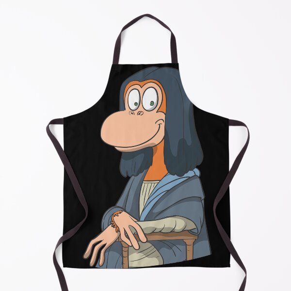 Item preview, Monkey Lisa Portrait designed and sold by Monkey Ful.