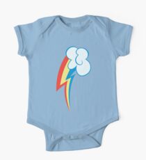 Mein kleines Pony - Rainbow Dash Cutie Mark Baby Body Kurzarm