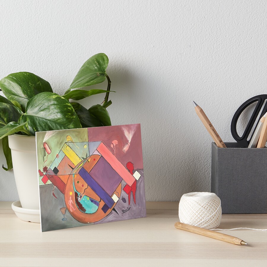 Item preview, Art Board Print designed and sold by Makelifeeasy.