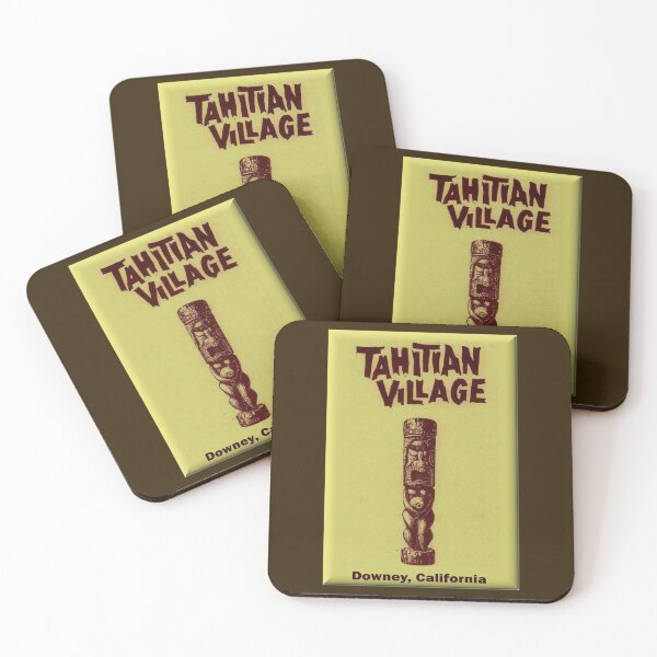 Item preview, Tahitian Village designed and sold by Lawrence Baird.