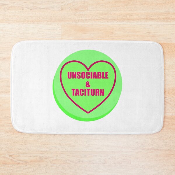 Item preview, Unsociable and Taciturn Pride and Prejudice Quote designed and sold by TeeandToast.