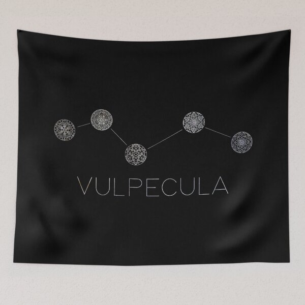 Item preview, Vulpecula Constellation Mandalas designed and sold by MetaPhyStore.