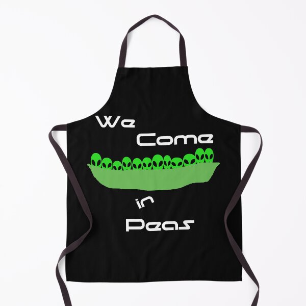 Item preview, Alien We Come in Peas designed and sold by MephobiaDesigns.