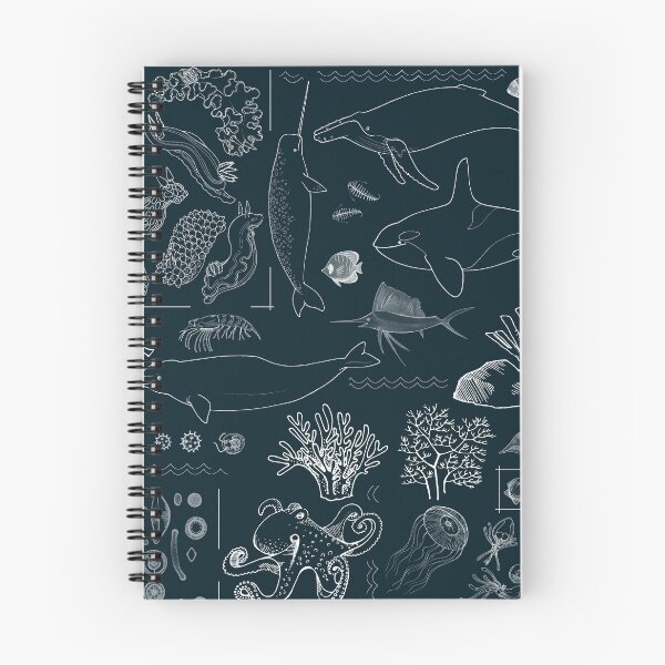 Item preview, Marine Life Sketchbook designed and sold by Bethany Gustafson.