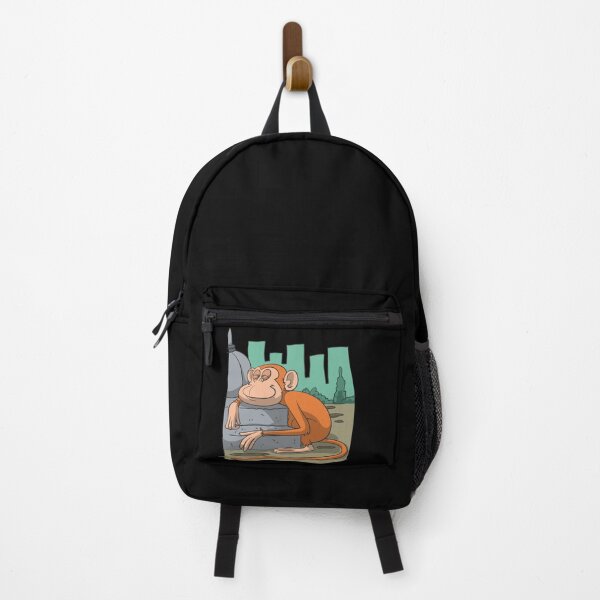Item preview, Sleeping monkey in a park designed and sold by Monkey Ful.