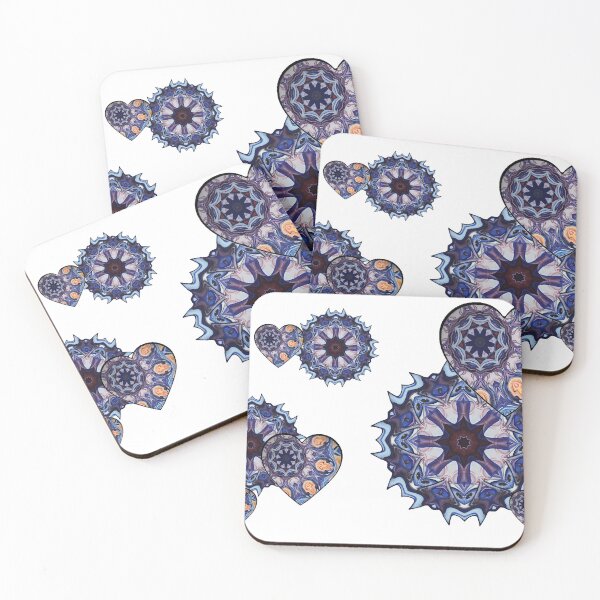 Item preview, Psychedelic Heart Pattern.  designed and sold by Michell Rosenthal.