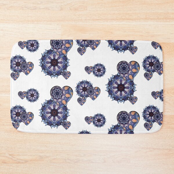 Item preview, Psychedelic Heart Pattern.  designed and sold by Michell Rosenthal.