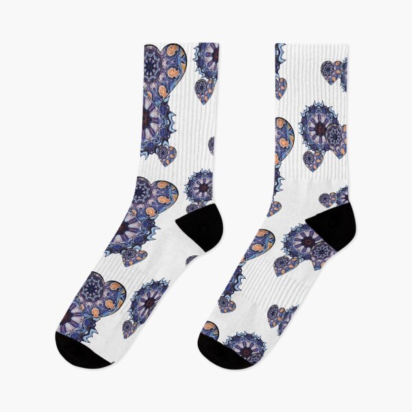 Item preview, Psychedelic Heart Pattern.  designed and sold by Michell Rosenthal.