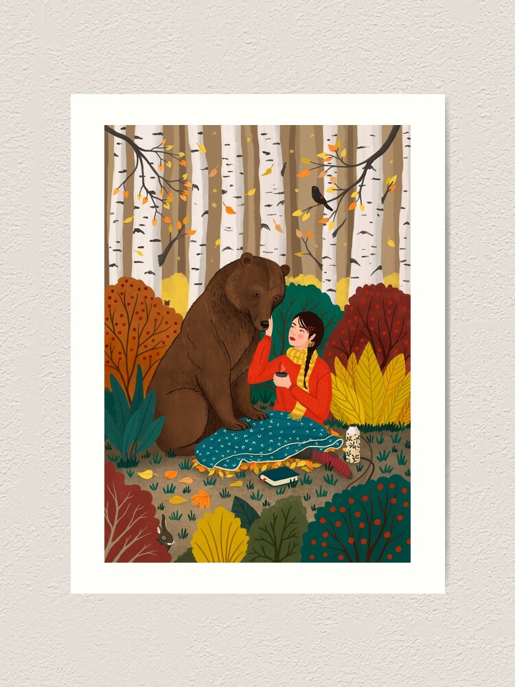 Alternate view of Bear Art Print