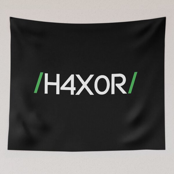 Item preview, H4X0R ( Hacker in Leet Speak ) Computer Programmer Design designed and sold by andr0narak.