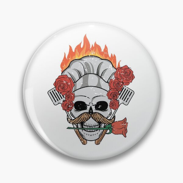 Item preview, Skull Cooking Vintage Chef designed and sold by Art-Max.