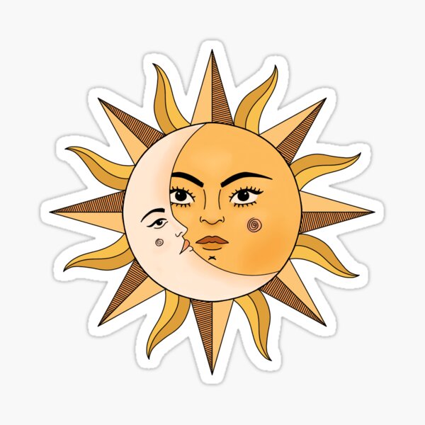 Vista previa del artículo con la obra «Astrología del Sol y la Luna», diseñado y vendido por trajeado14.