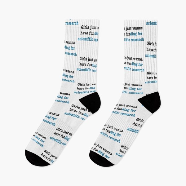 Item preview, Girls just wanna have funding for scientific research in blue designed and sold by ToriaScarlett.