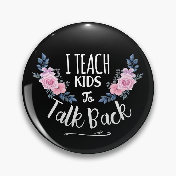 Item preview, Speech Language Pathologist Personalized Gift , I Teach Kids To Talk Back designed and sold by majidkacm.