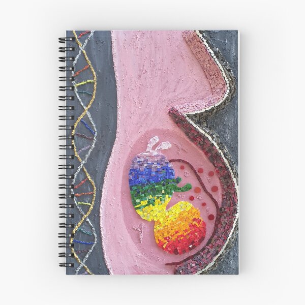 Artikelvorschau, Regenbogenbaby, Mosaik entworfen und verkauft von Adriana Zoon.