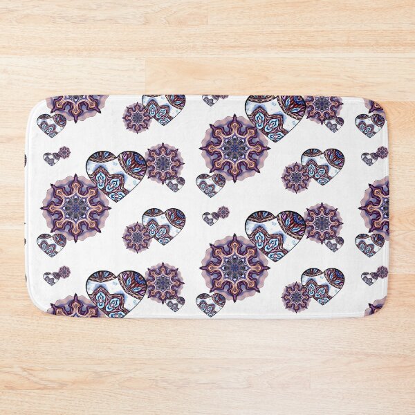 Item preview, Heart Mandala Pattern  designed and sold by Michell Rosenthal.