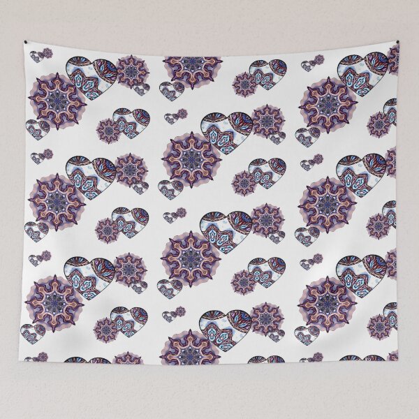 Item preview, Heart Mandala Pattern  designed and sold by Michell Rosenthal.