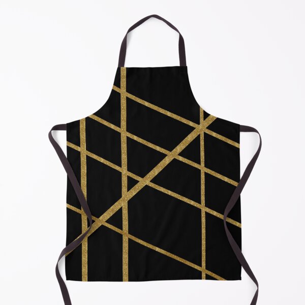 Item preview, Black Glitter Geometric Lines designed and sold by BilgePaksoylu.