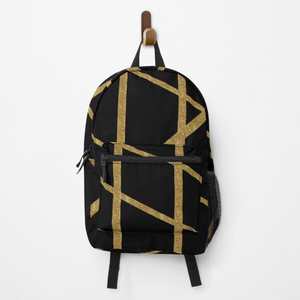 Item preview, Black Glitter Geometric Lines designed and sold by BilgePaksoylu.