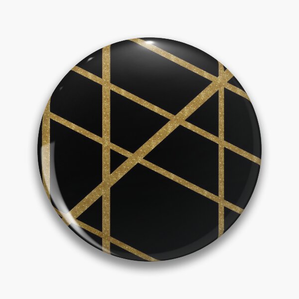 Item preview, Black Glitter Geometric Lines designed and sold by BilgePaksoylu.