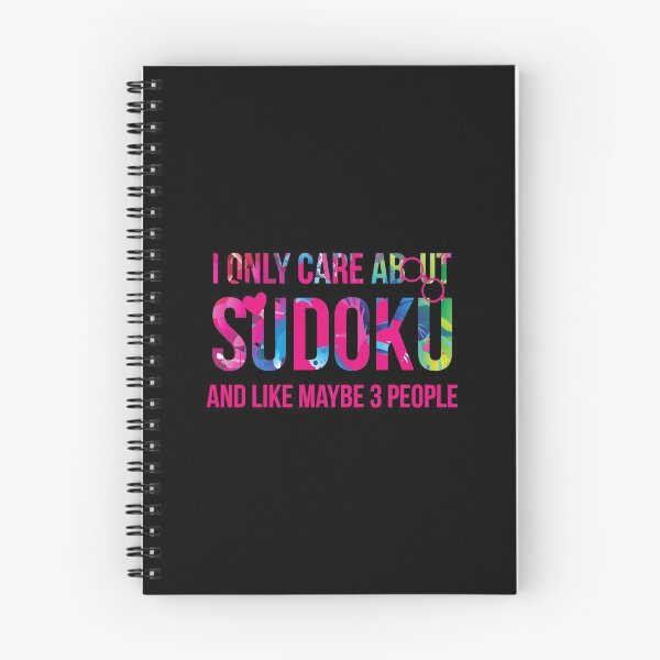 Item preview, I Only Care About Sudoku And Like Maybe 3 People Cute designed and sold by at85productions.