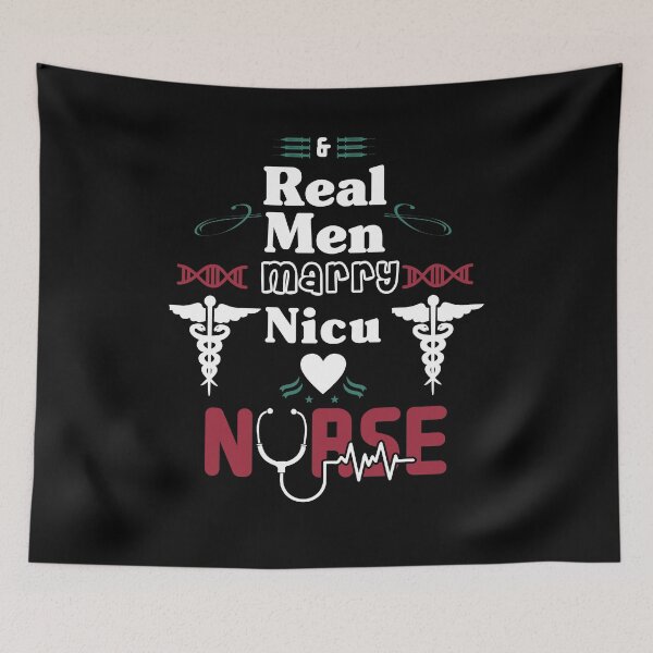 Item preview, Real men marry nicu nurses designed and sold by AliAze.