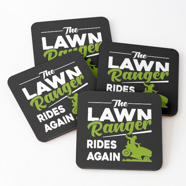 Item preview, Lawn Mowing The Lawn Ranger Tractor designed and sold by DamnGoodDesign.