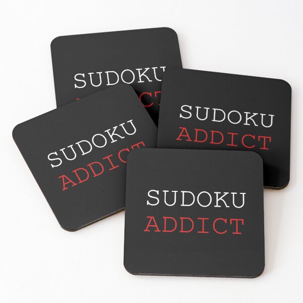 Item preview, sudoku addict hypersudoku design designed and sold by HiddenMist.