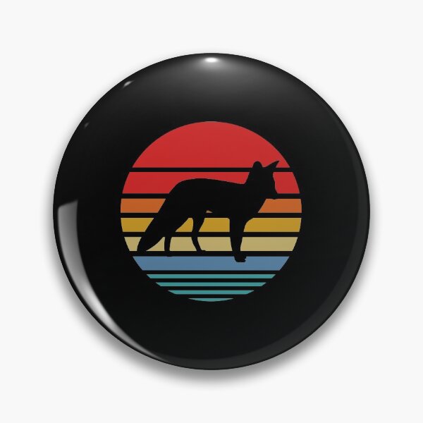 Artikelvorschau, Retro-Art-T-Shirt Silhouette Vintage Fox entworfen und verkauft von Bendthetrend.