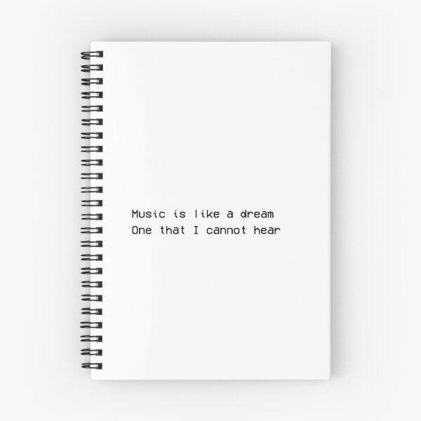 Item preview, Music is like a dream. One that I cannot hear designed and sold by Junsu Lim.