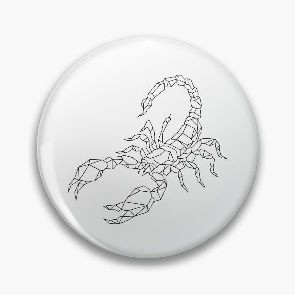 Item preview, Scorpio Geometric Line Art designed and sold by 5thSeason.