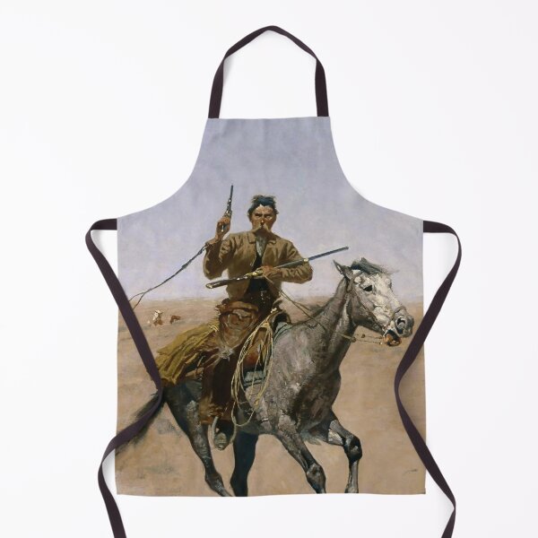 Item preview, The Flight” Western Art by Frederick Remington designed and sold by PatricianneK.