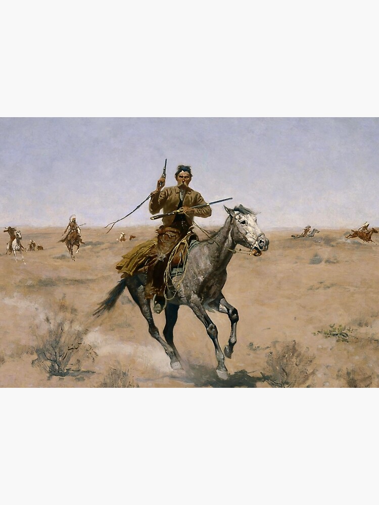 Apache Scout” Western Art by Frederick Remington Poster for Sale by  PatricianneK