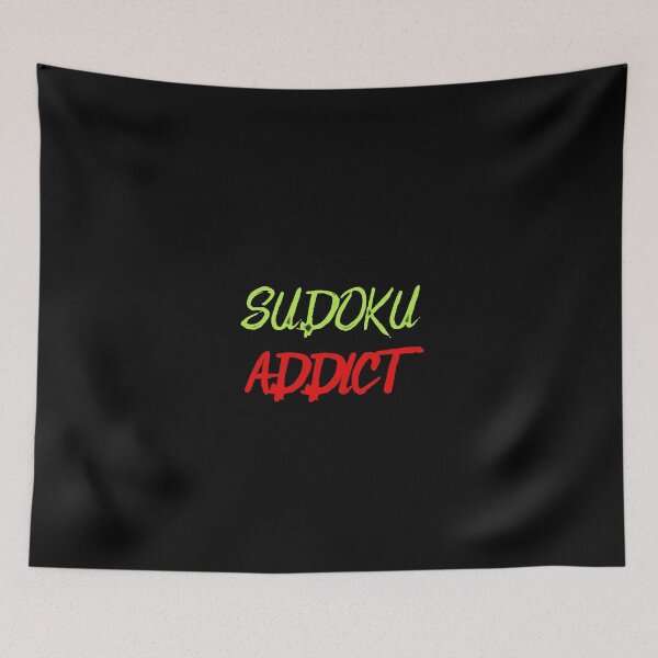 Item preview, sudoku addict | numbers designed and sold by HiddenMist.