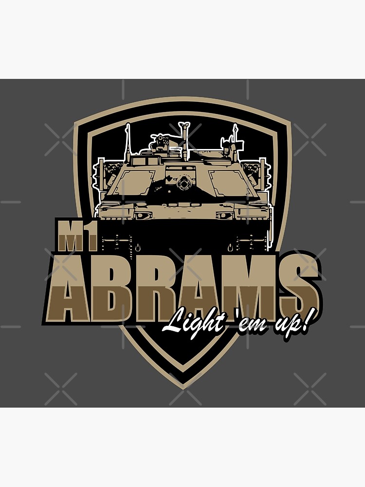 M1 Abrams Tank Shield Poster for Sale by StrongVlad