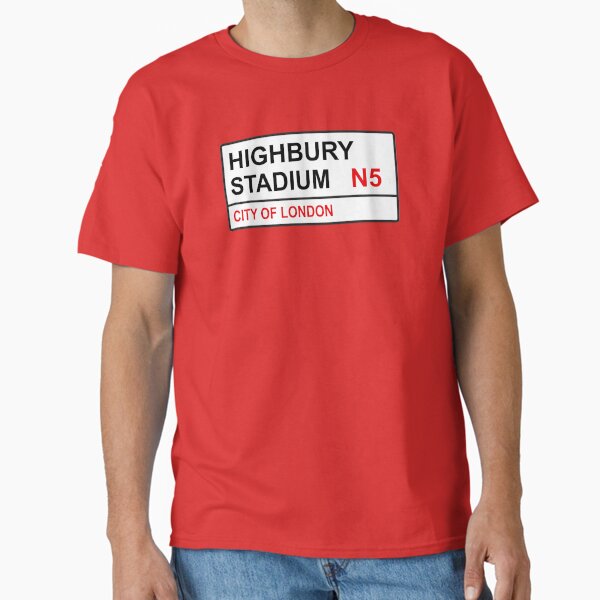 Item preview, London Gooners Highbury Stadium Football Team Street Sign designed and sold by DelfDesign.