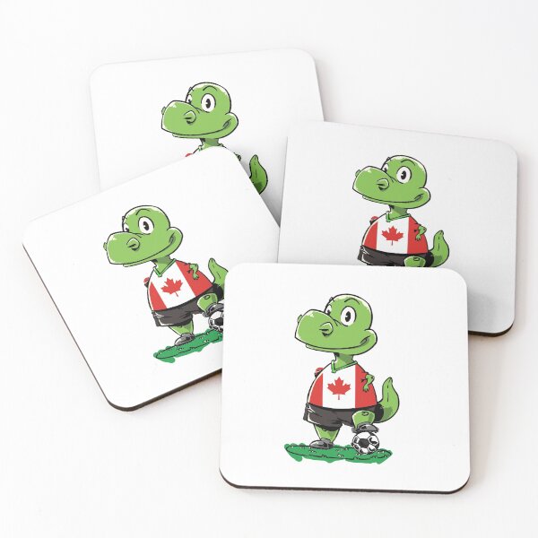 Item preview, Canada Soccer Dinosaur designed and sold by iHeartDinosaurs.