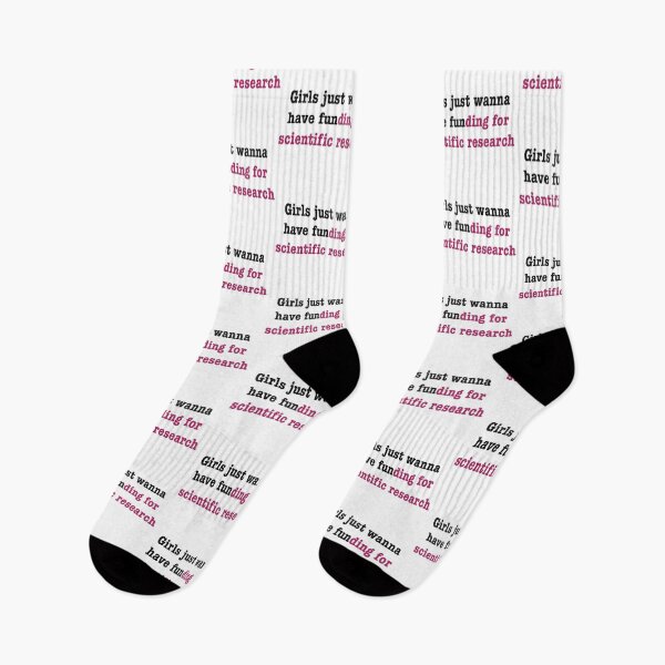 Item preview, Girls just wanna have funding for scientific research in pink designed and sold by ToriaScarlett.